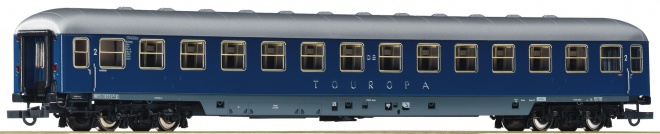 Passenger car 2nd class Touropa<br /><a href='images/pictures/Roco/Roco-64469.jpg' target='_blank'>Full size image</a>
